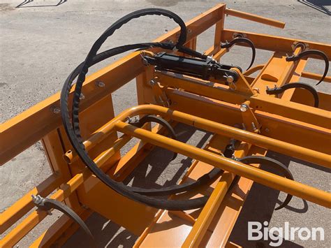 skid steer bale accumulator|landhonor hay accumulator grapple video.